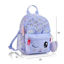 Apli Mochila Mini com 2 Compartimentos Coelho