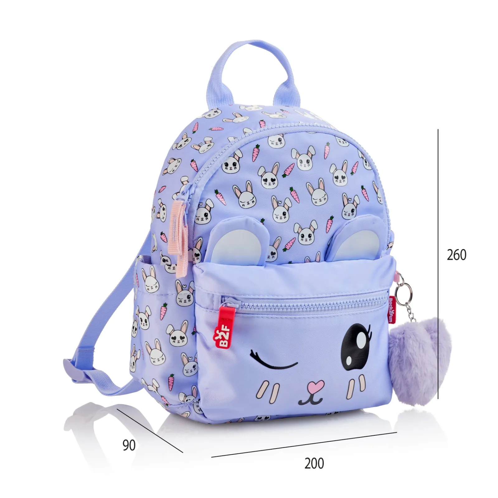 Apli Mochila Mini com 2 Compartimentos Coelho