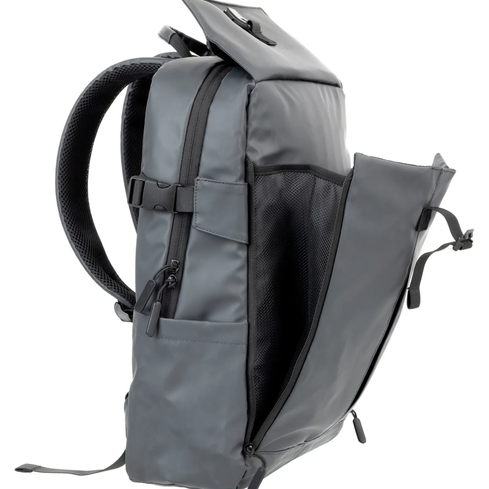 Note! Mochila Office Borracha Preto