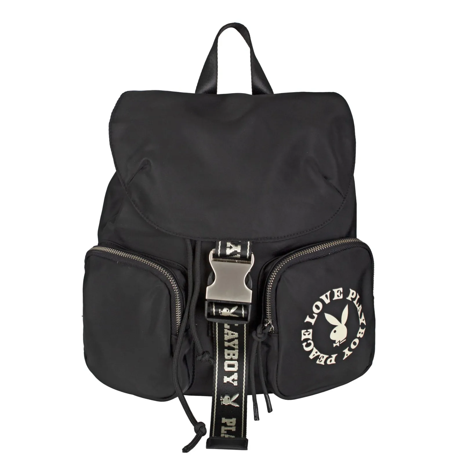 Playboy Mochila Peace&Love Black