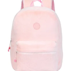 Marshmallow Mochila Pequena Rosa Furry