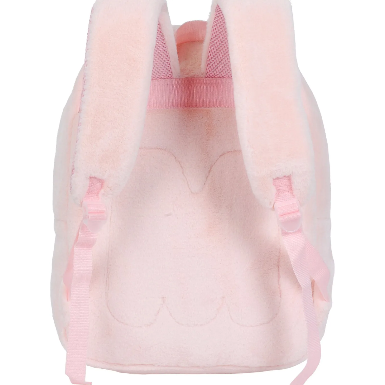 Marshmallow Mochila Pequena Rosa Furry