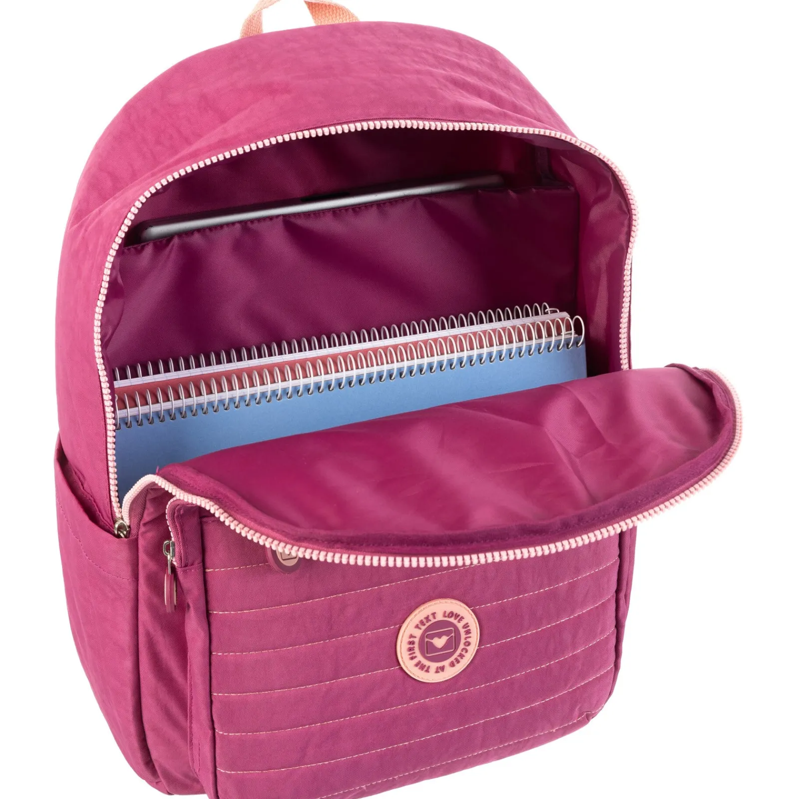 Note! Mochila Puffy Rosa