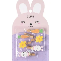 Clearance Outras Marcas Molas Madeira Fun Bunny Joy 6 Unidades