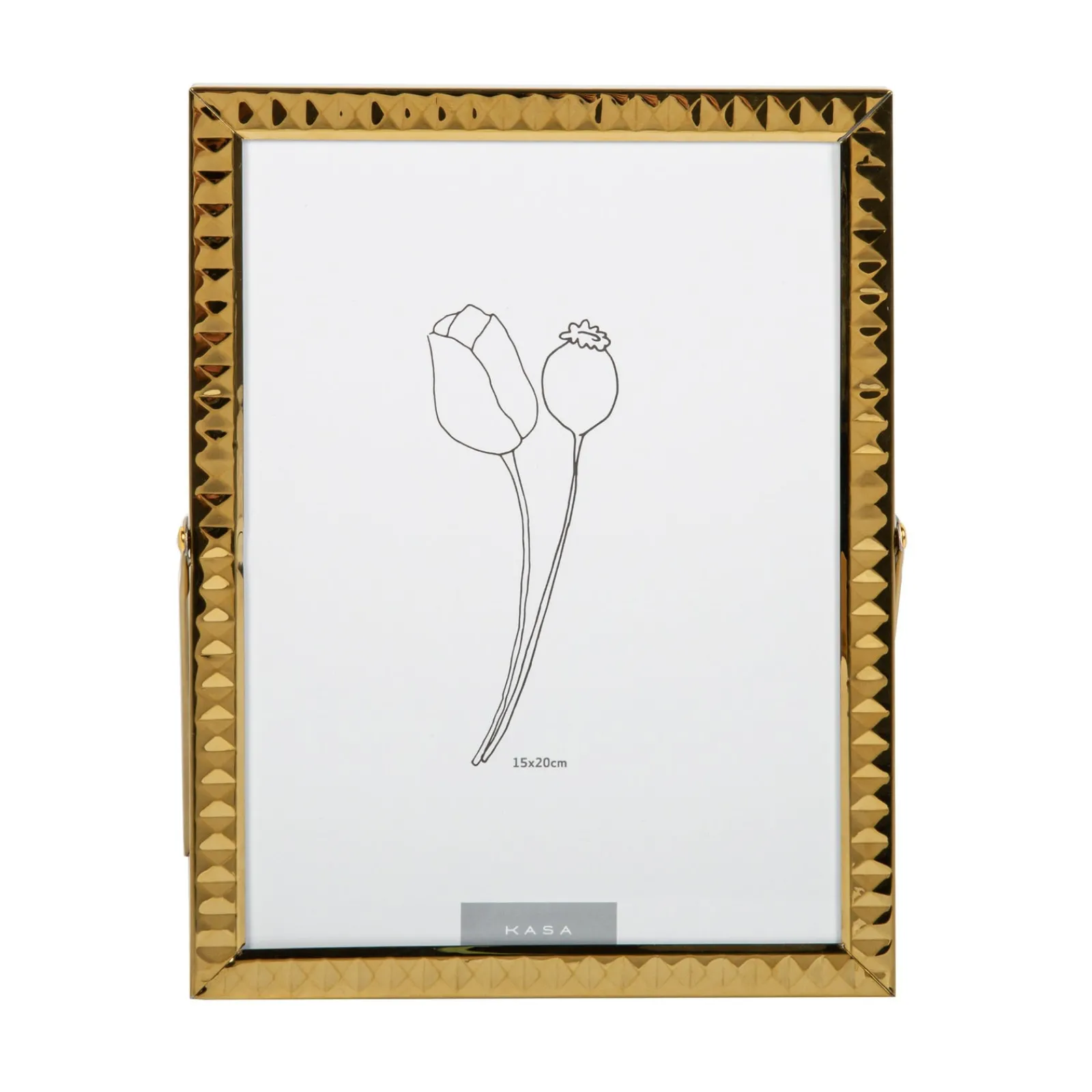 New Kasa Moldura 15 x 20cm Dourada