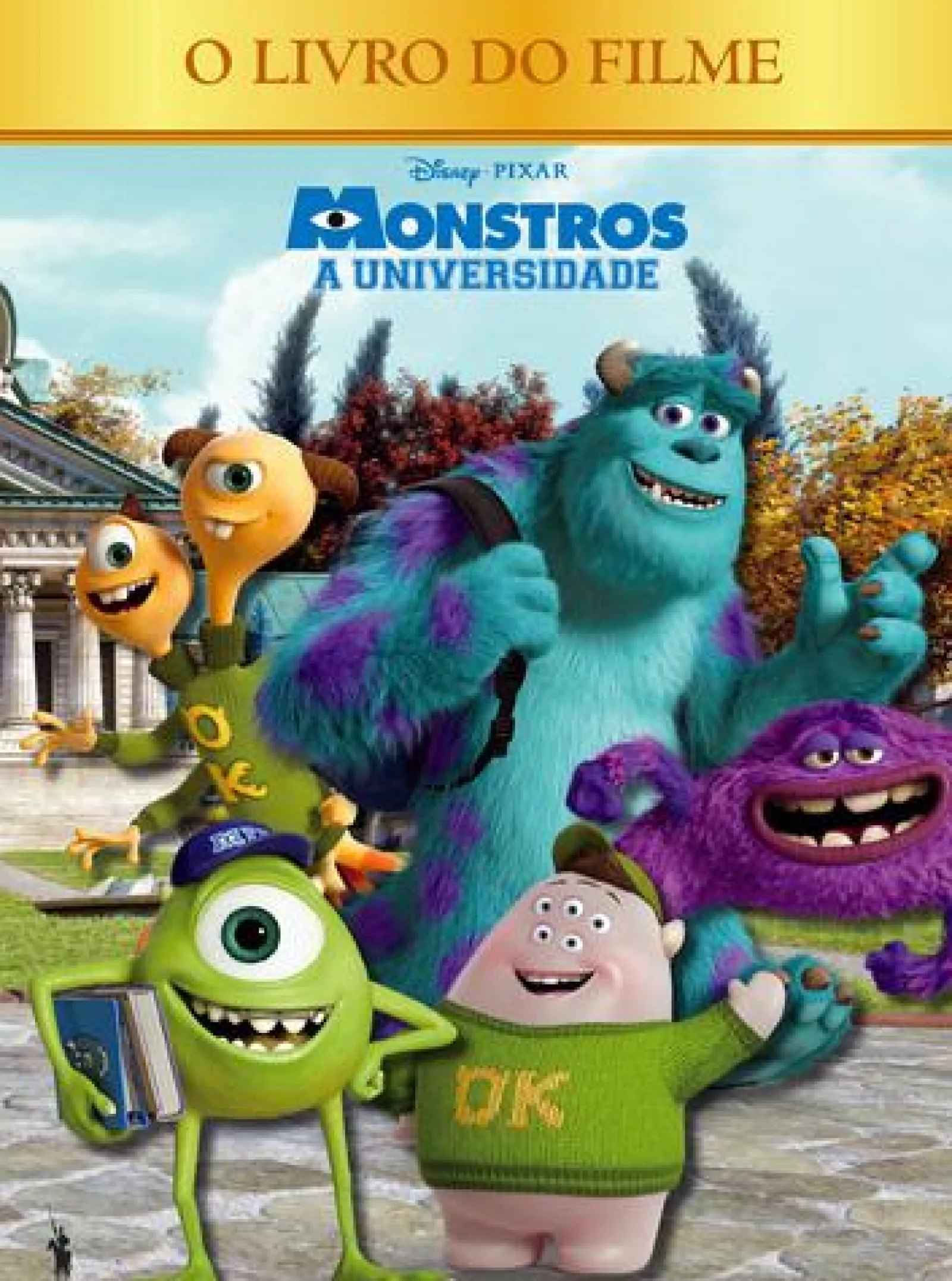 Dom Quixote Monstros Universidade - Livro do Filme de Disney Pixar