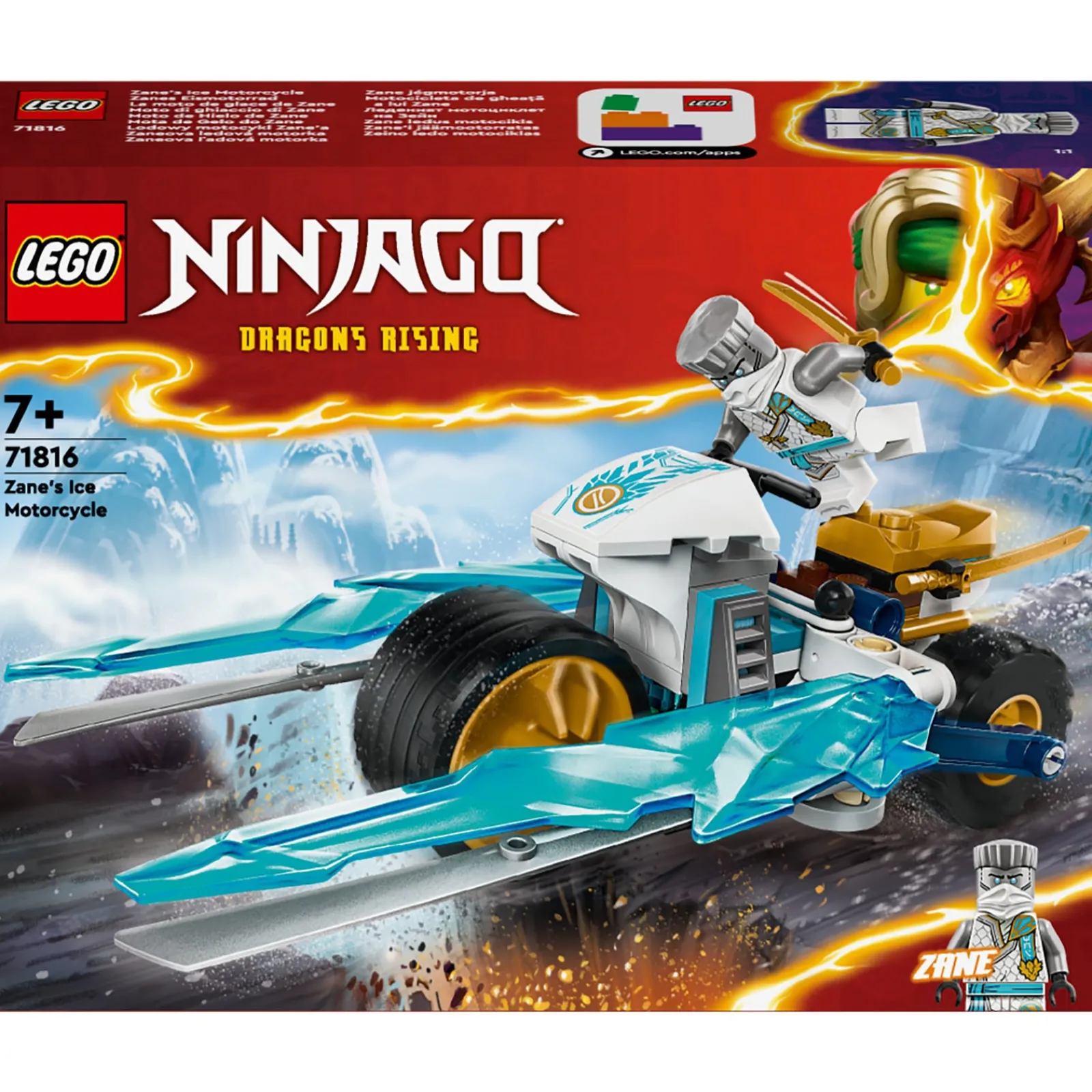 Lego-Ninjago Mota de Gelo do Zane