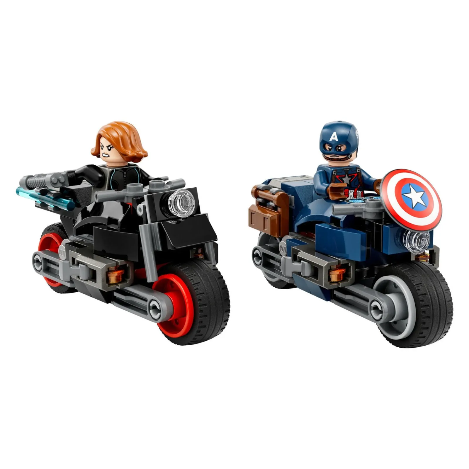Sale Lego-Super Hero Motos De Black Widow E Captain America