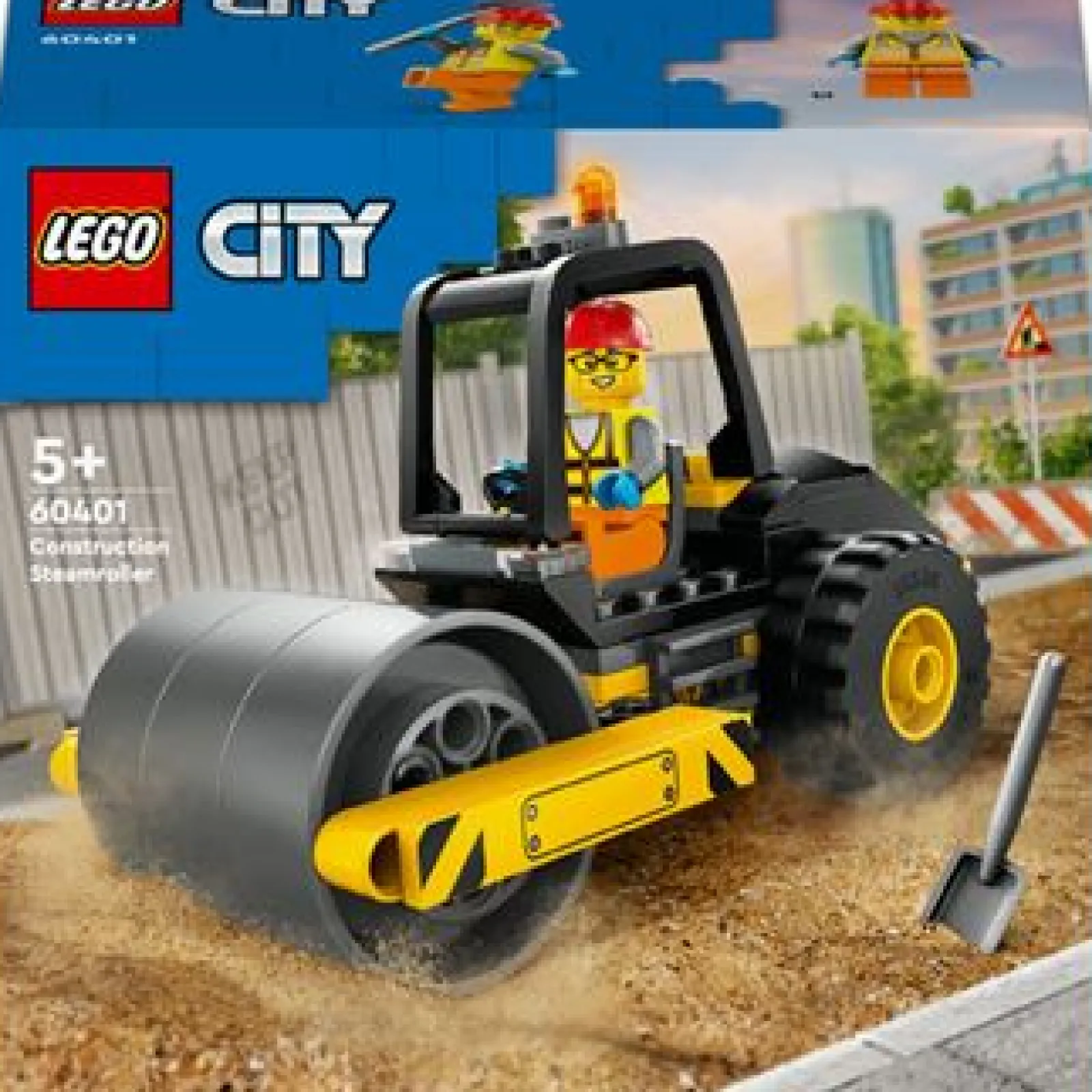 Lego-City Máquina de Construção Com Cilindro Lego