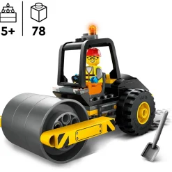 Lego-City Máquina de Construção Com Cilindro Lego