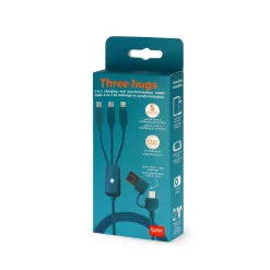Legami Multi Carregador 3-Em-1 - Three Hugs