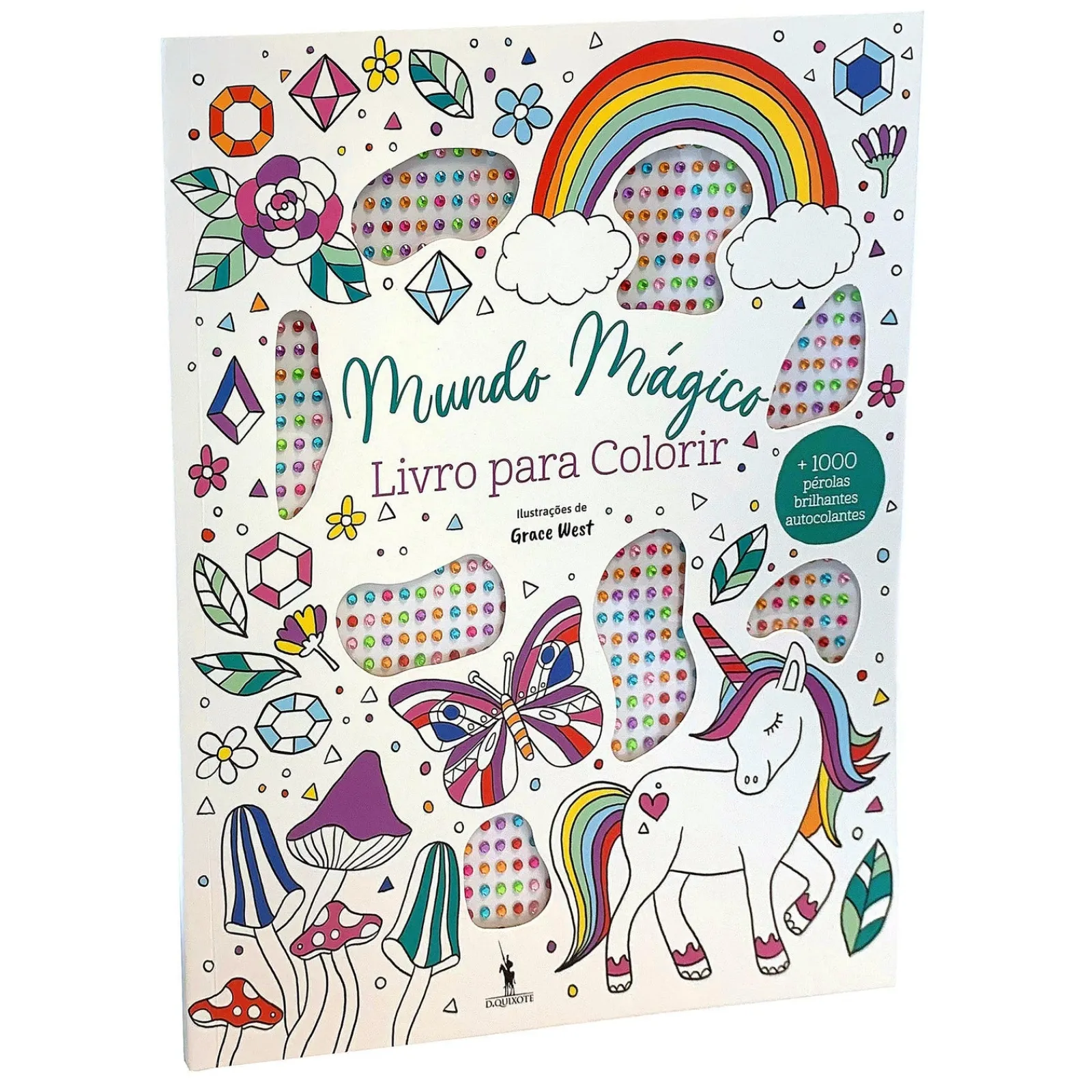 Dom Quixote Mundo Mágico: Livro Colorir