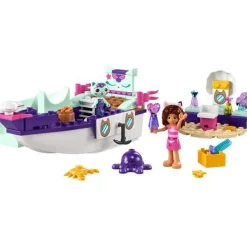 Lego-Gabby Navio e Spa Com Gabby e Sereigata Lego