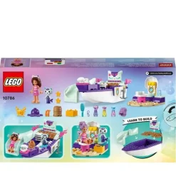 Lego-Gabby Navio e Spa Com Gabby e Sereigata Lego