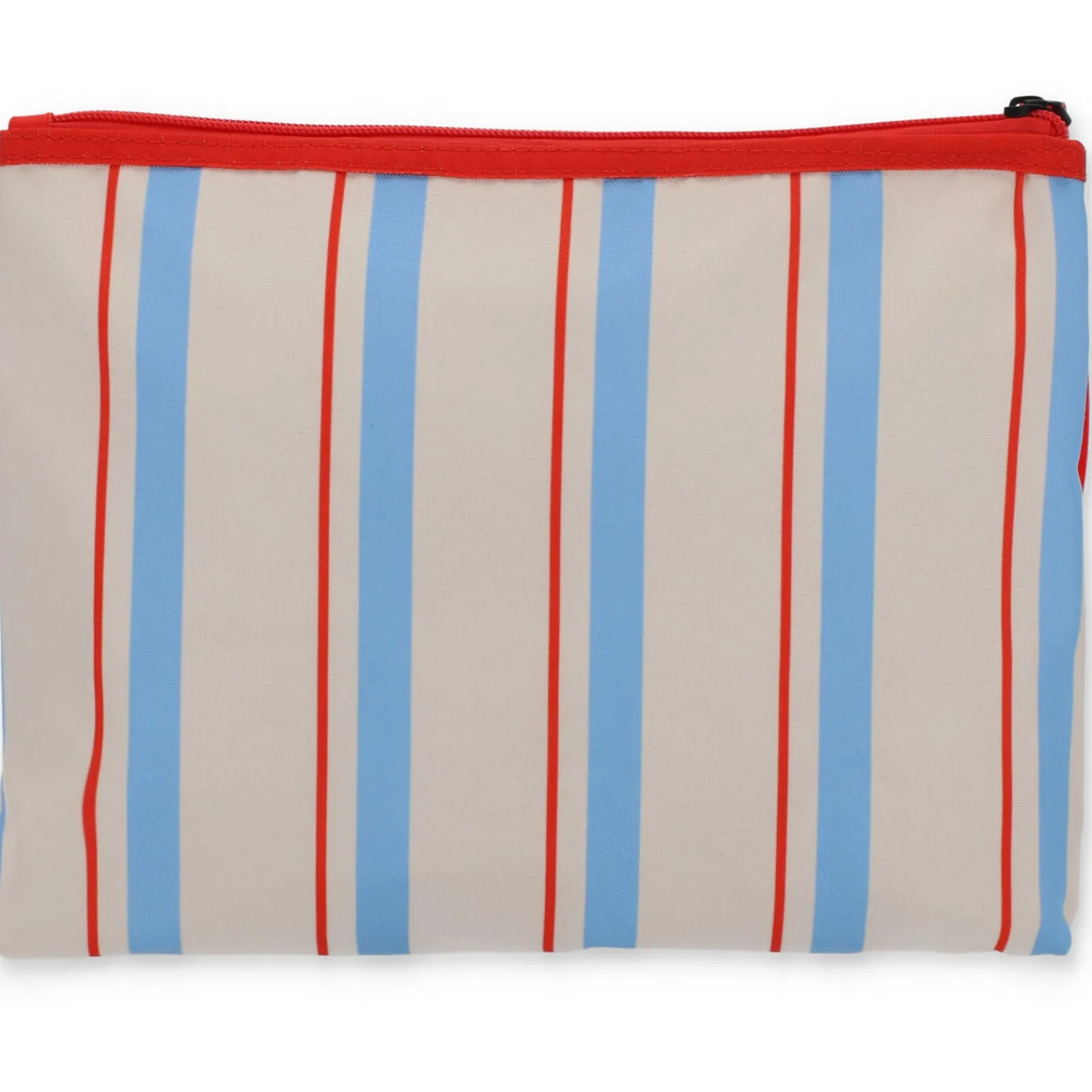 Outlet Mr Wonderfull Nécessaire Riscas Azul Vermelho Bege