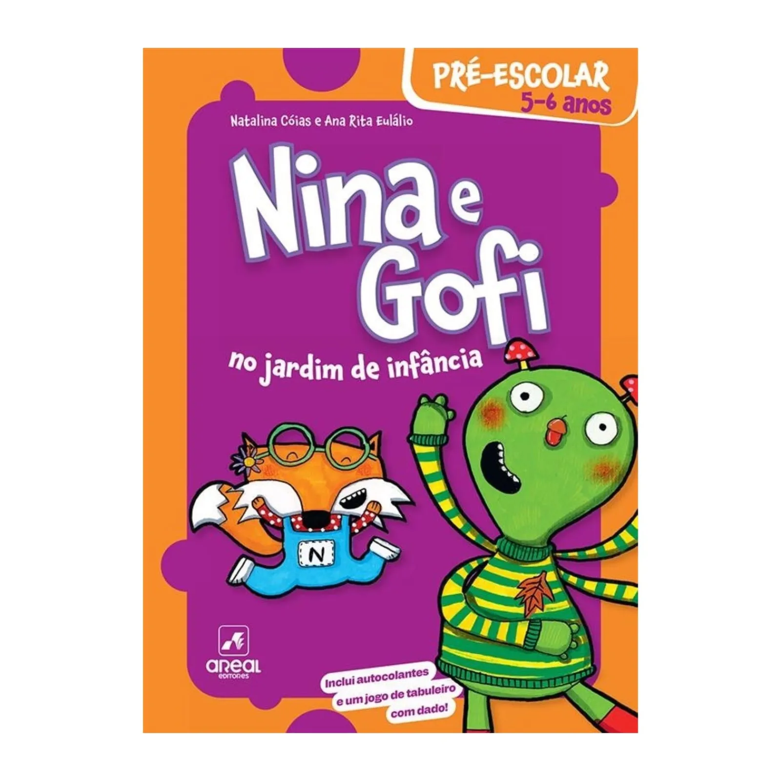 Areal Nina e Gofi no Jardim de Infância 5-6 Anos