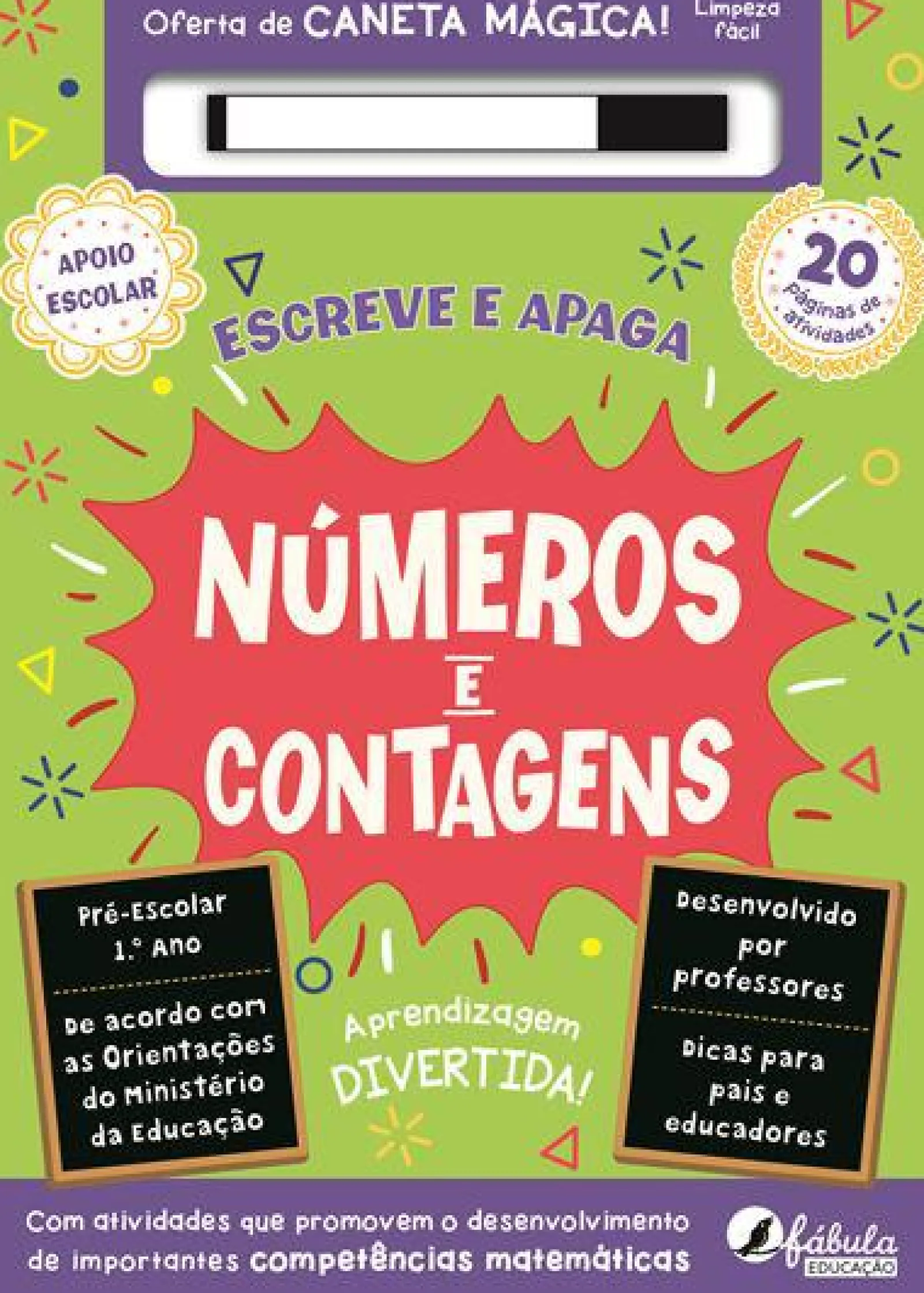 Best Fábula Educação Números e Contagens Pré-Escolar e 1.º Ano