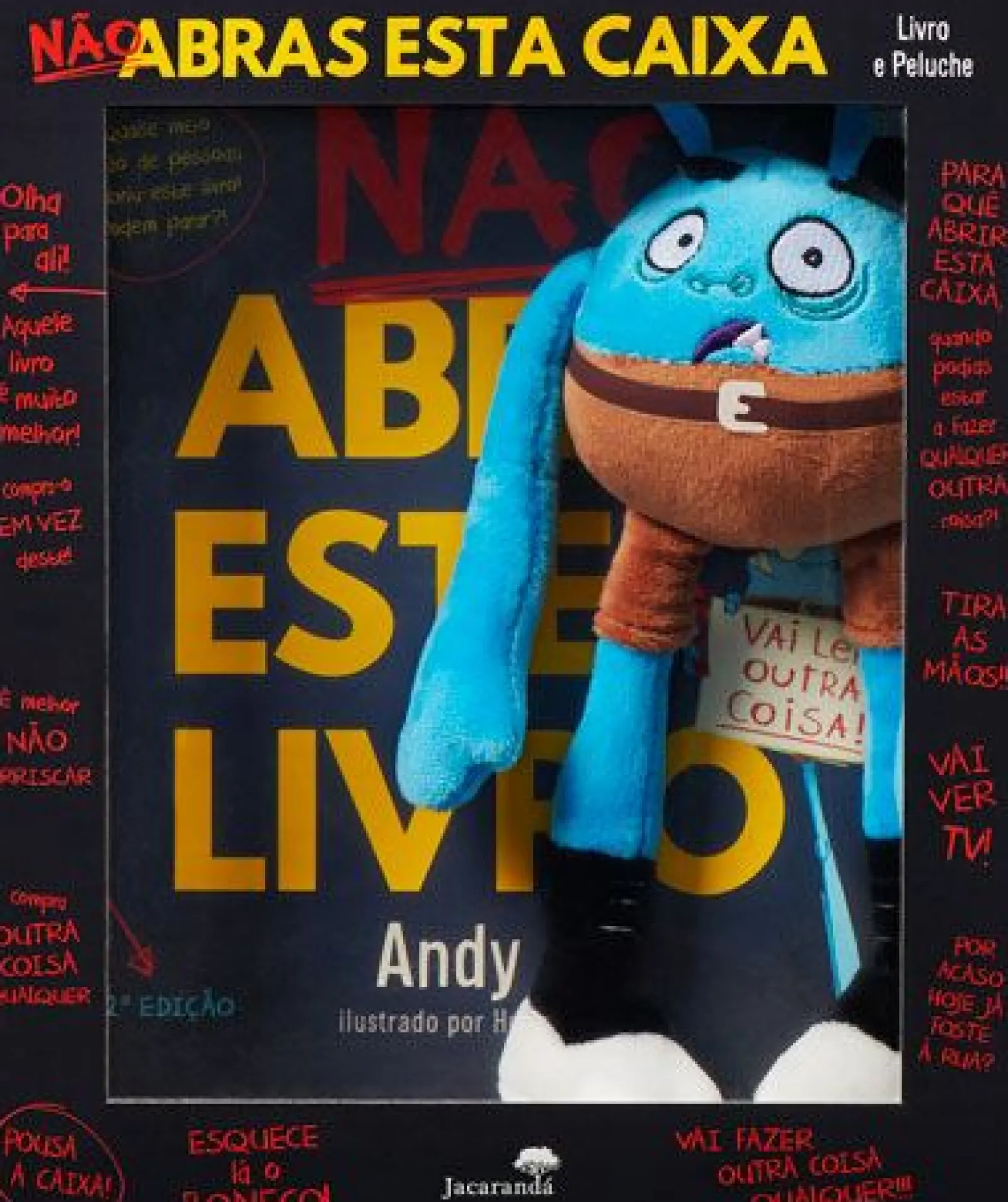 Hot Jacaranda Não Abras Esta Caixa - Não Abras Este Livro de Andy Lee