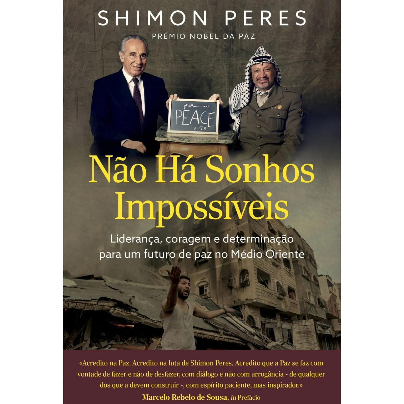 Outlet Matéria Prima Não Há Sonhos Impossíveis de Shimon Peres