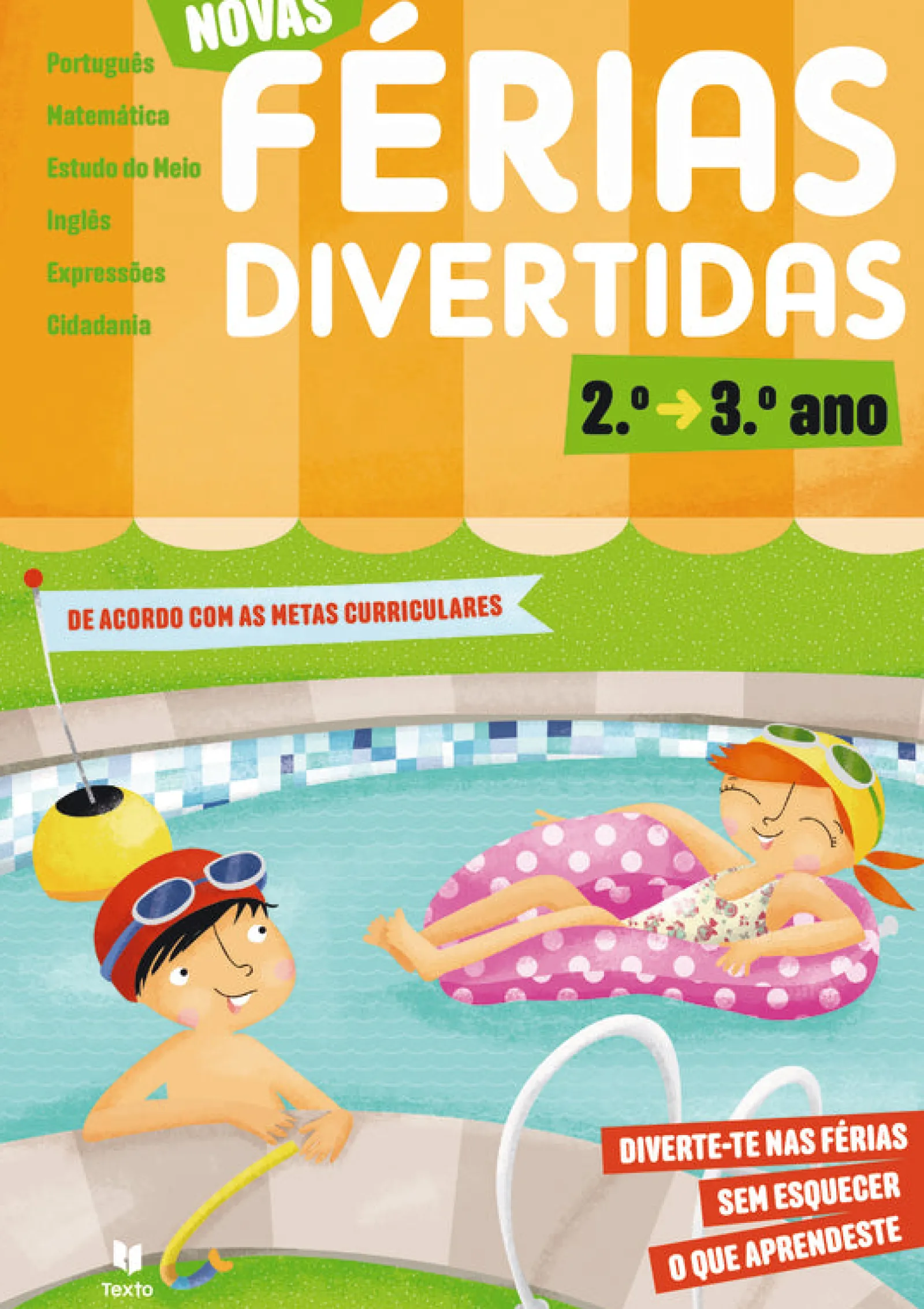Outlet Texto Editores Novas Férias Divertidas - do 2º para o 3º Ano
