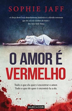 Marcador O Amor é Vermelho de Sophie Jaff
