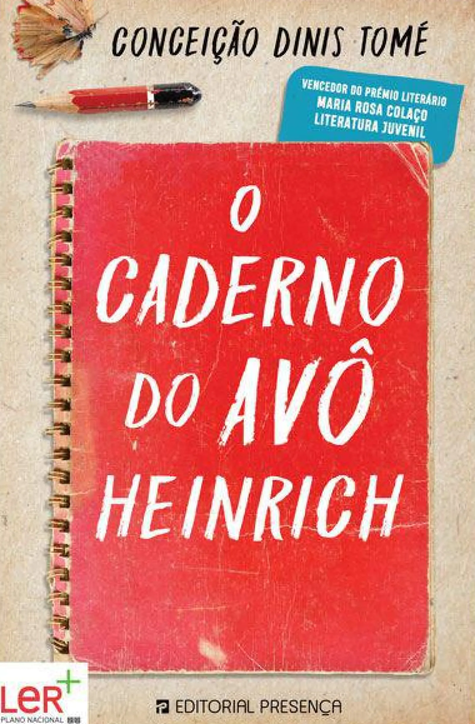 New Presença O Caderno do Avô Heinrich de Conceição Dinis Tomé