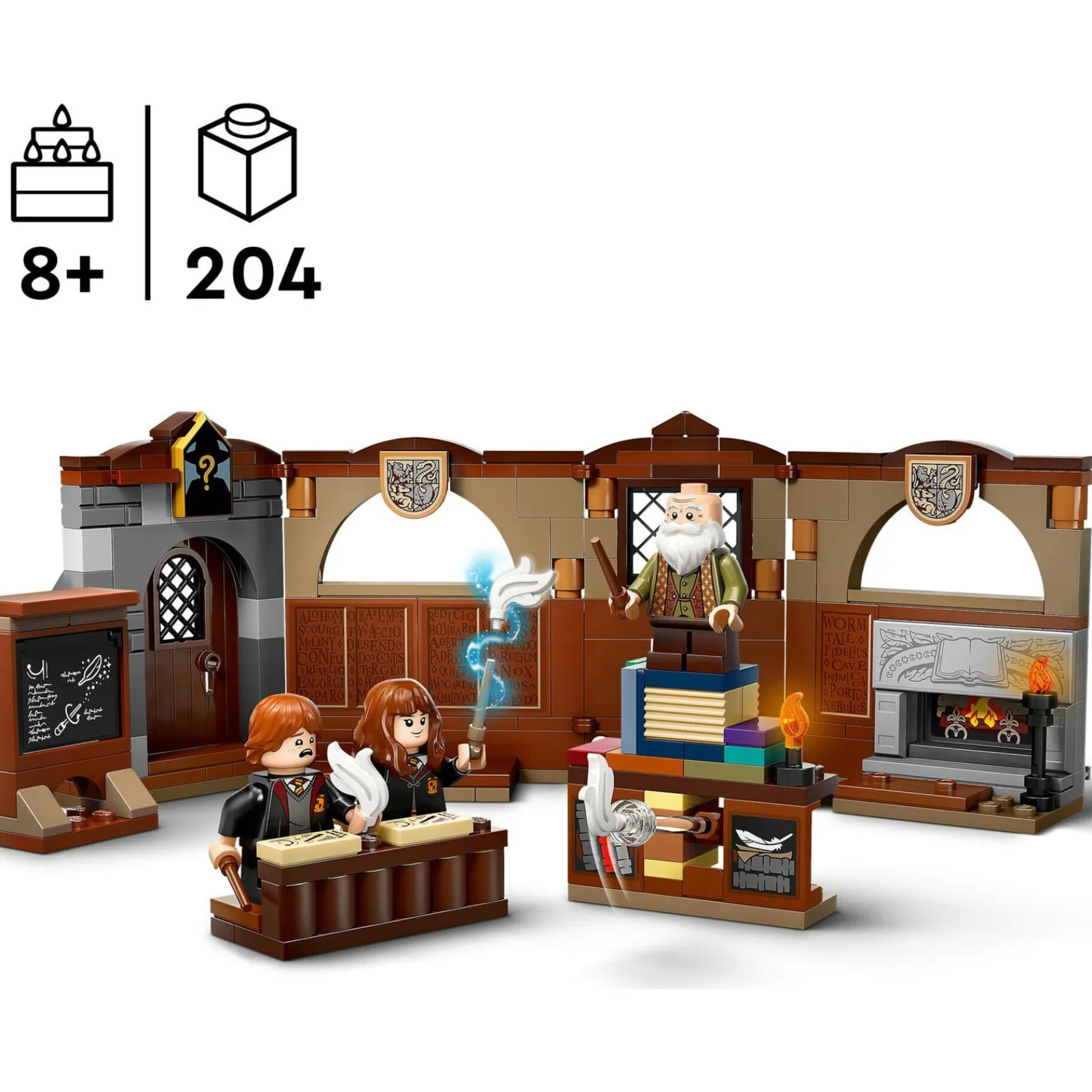 Lego - H.Potter O Castelo De Hogwarts Aula Encantamentos