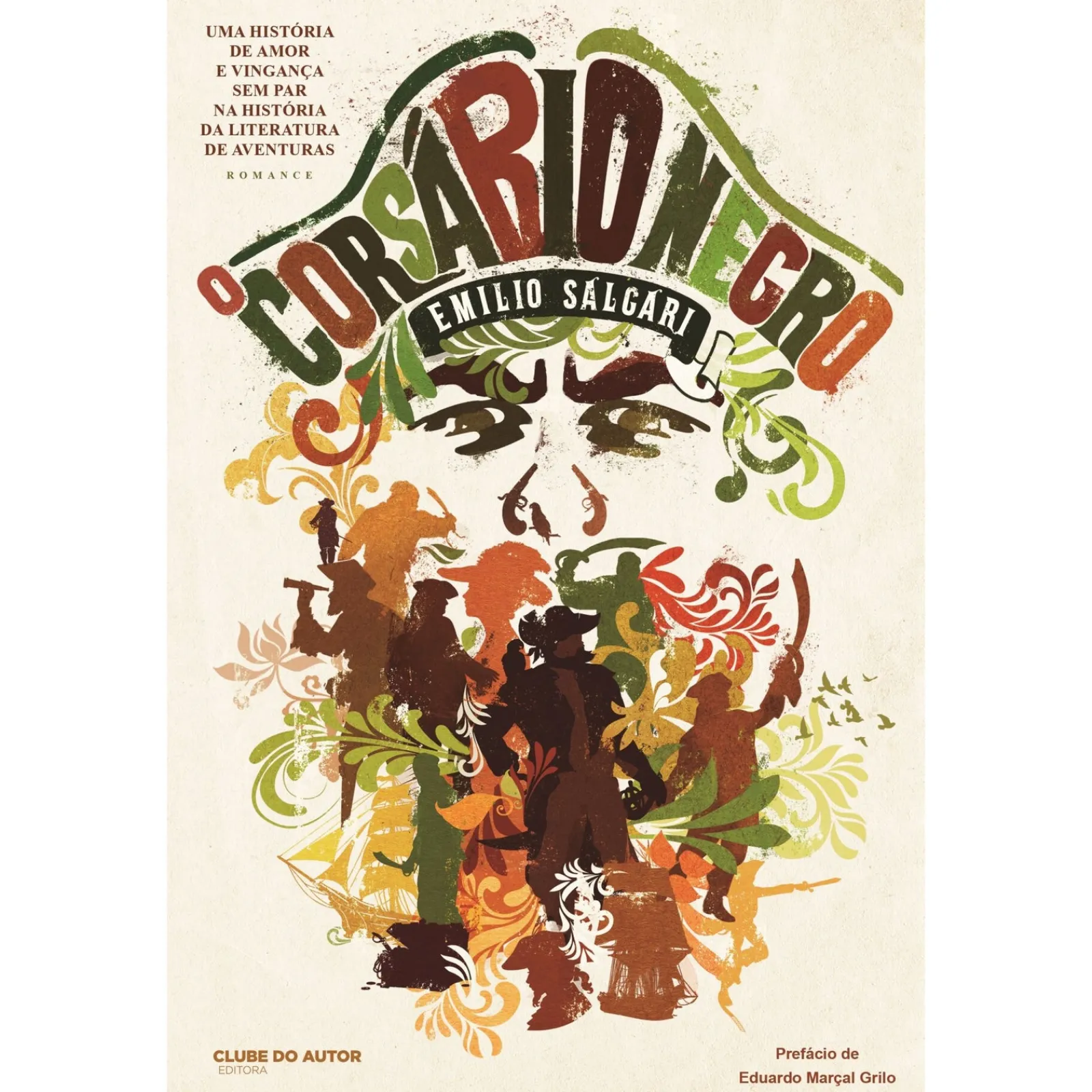 Clube Do Autor O Corsário Negro de Emilio Salgari