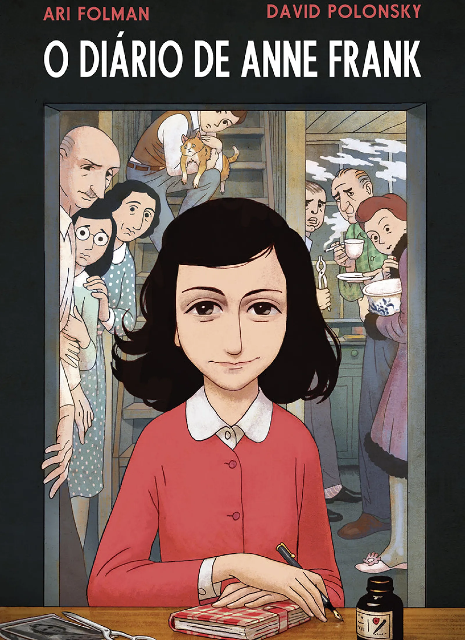 Best Porto Editora O Diário de Anne Frank - Diário Gráfico de Ari Folman, David Polonsky e Anne Frank