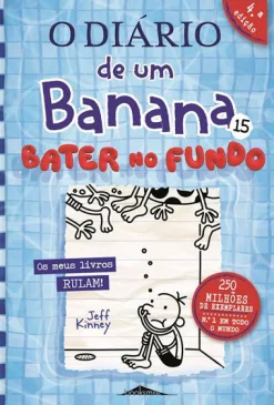 Sale Booksmile O Diário de um Banana 15 de Jeff Kinney Bater no Fundo