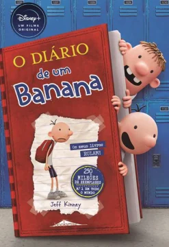 Booksmile O Diário de um Banana 1 de Jeff Kinney - Edição Especial Filme de Animação