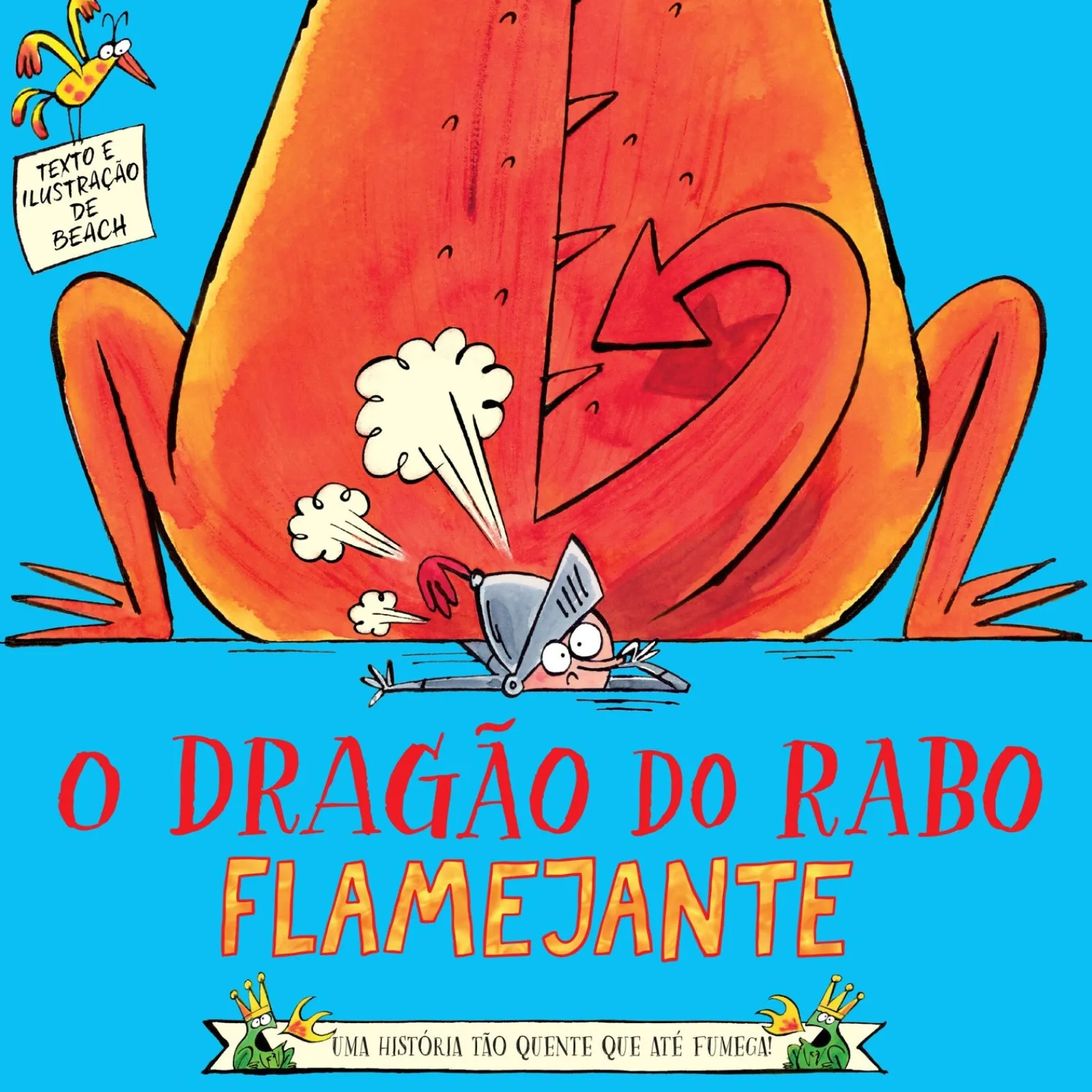 Minutos De Leitura O Dragão do Rabo Flamejante de Beach