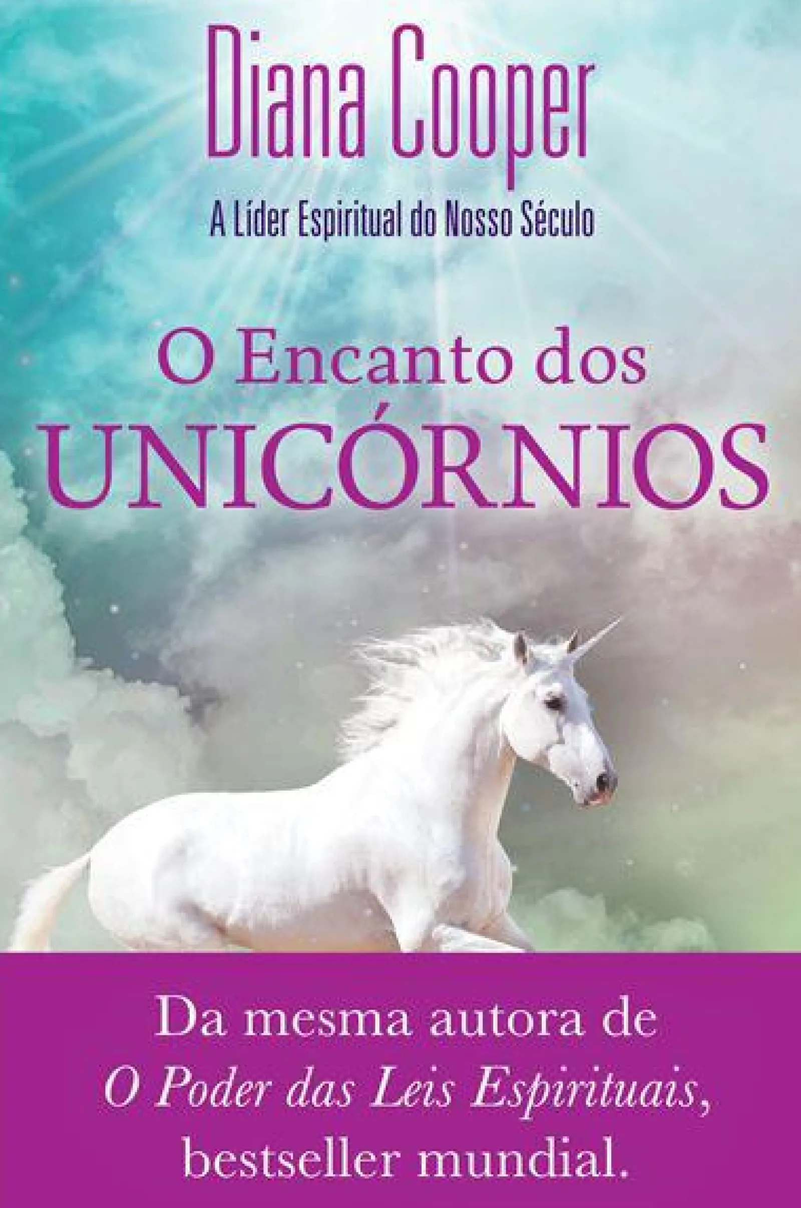 Farol O Encanto dos Unicórnios de Diana Cooper