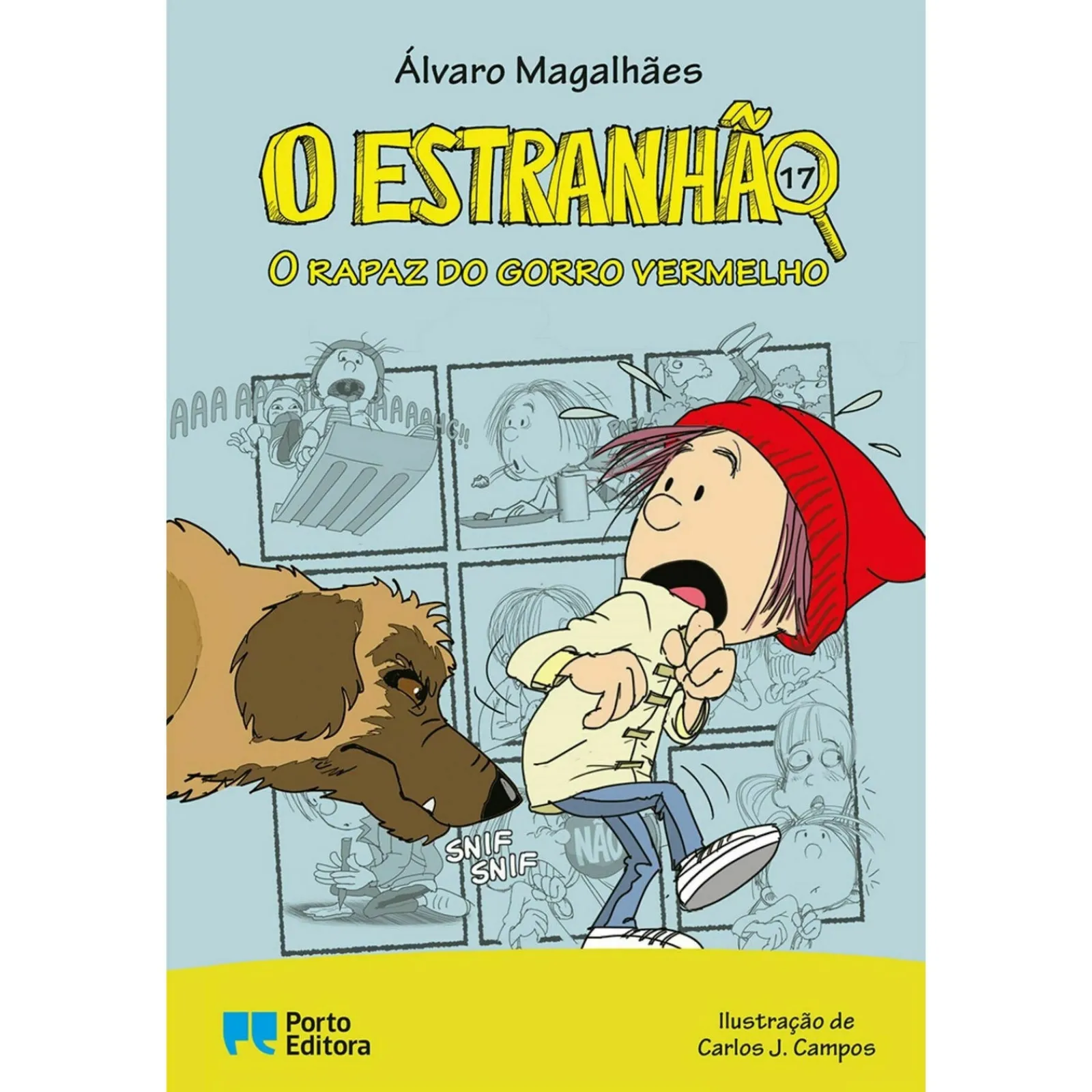 Outlet Porto Editora O Estranhão - o Rapaz do Gorro Vermelho de Álvaro Magalhães