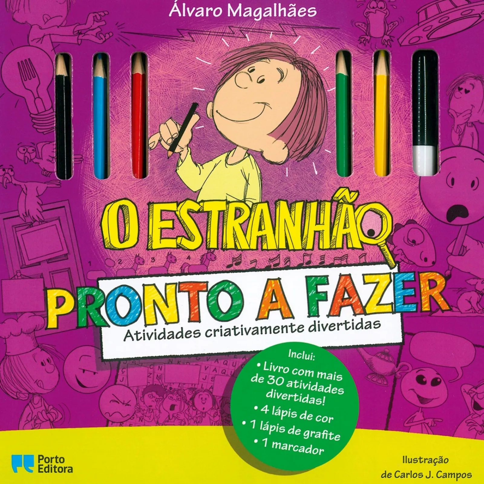 Porto Editora O Estranhão - Pronto a Fazer de Álvaro Magalhães