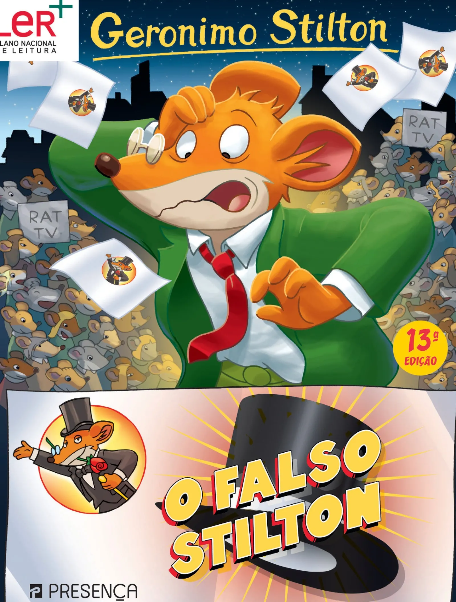 Presença O Falso Stilton de Geronimo Stilton