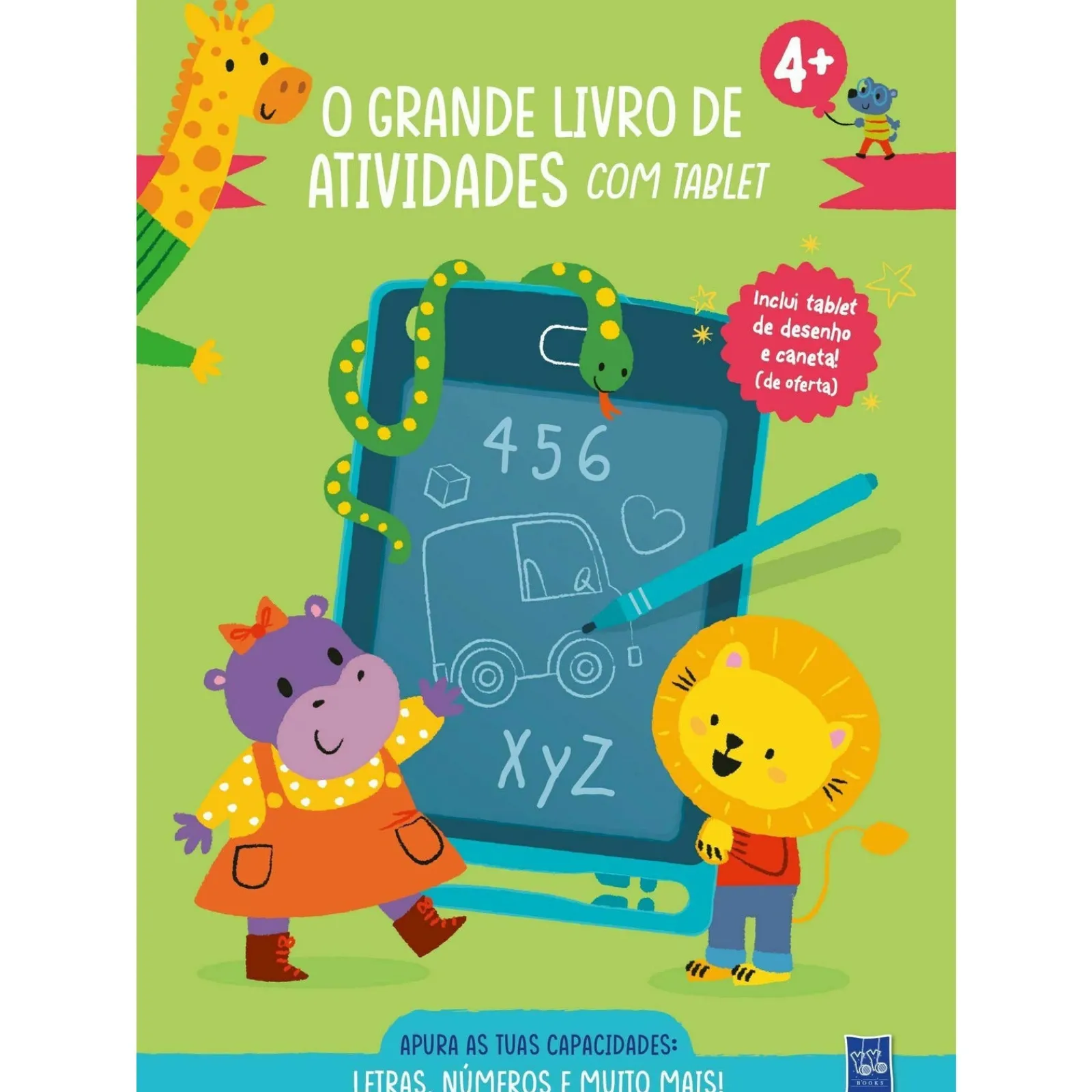Discount Yoyo O Grande Livro de Atividades com Tablet - Letras e Números 4+ de BOOKS