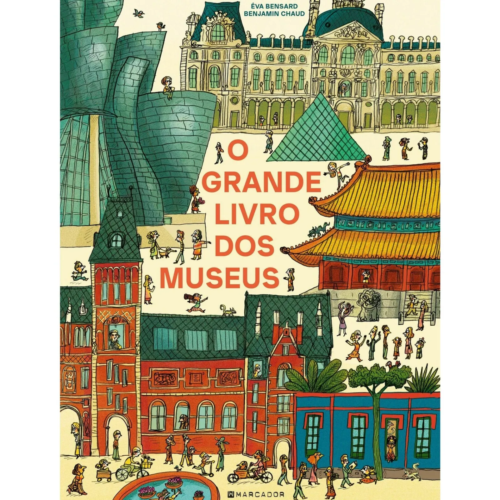 Outlet Marcador O Grande Livro dos Museus de Eva Bensard E Benjamin Chaud;