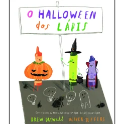 Best Nuvem De Letras O Halloween dos Lápis de Drew Daywalt