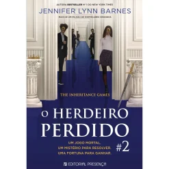 Outlet Presença O Herdeiro Perdido de Jennifer Lynn Barnes - Os Jogos da Herança - Livro 2