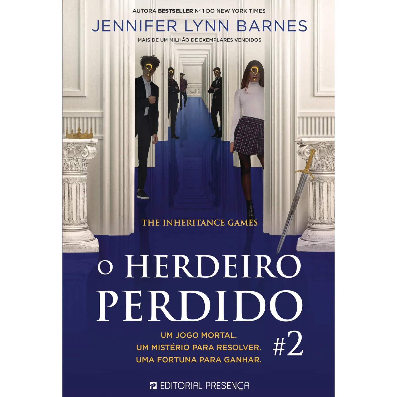 Outlet Presença O Herdeiro Perdido de Jennifer Lynn Barnes - Os Jogos da Herança - Livro 2