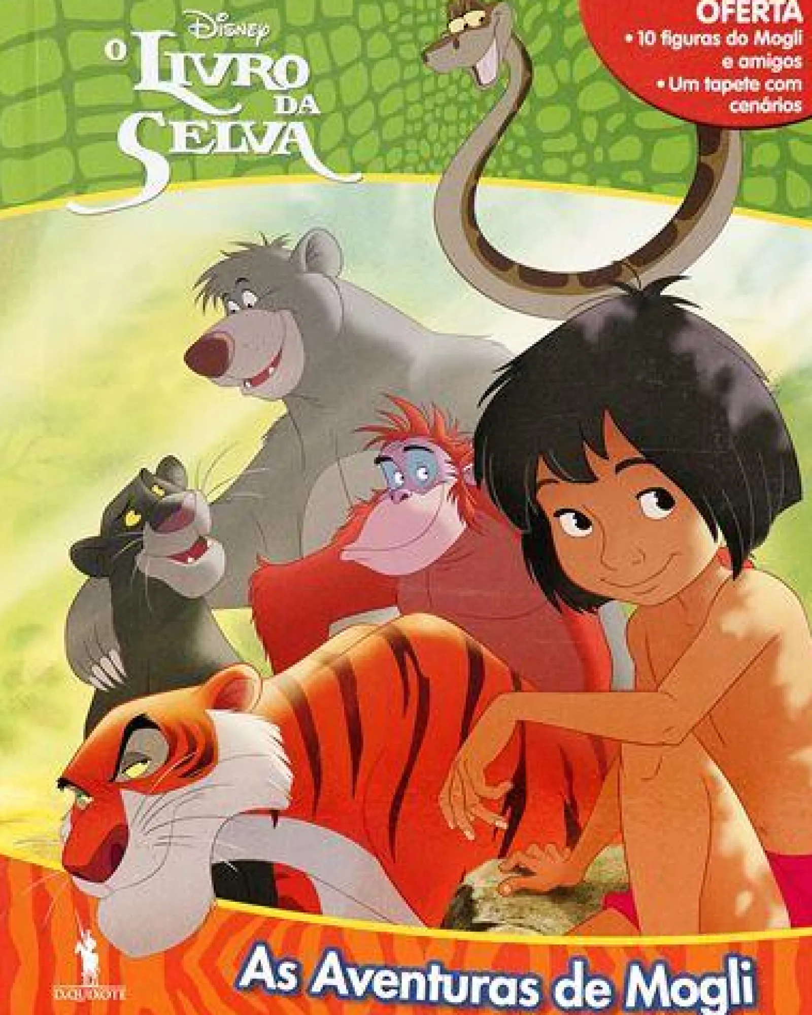 Dom Quixote O Livro da Selva - as Aventuras de Mogli de Disney - Busybook