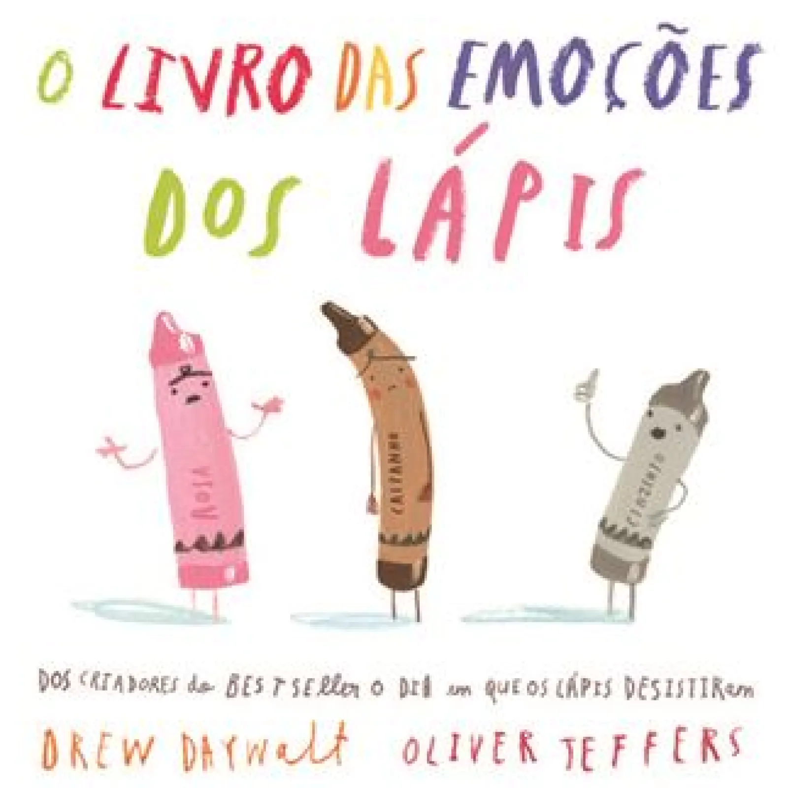 Online Nuvem De Letras O Livro das Emoções dos Lápis de Drew Daywalt