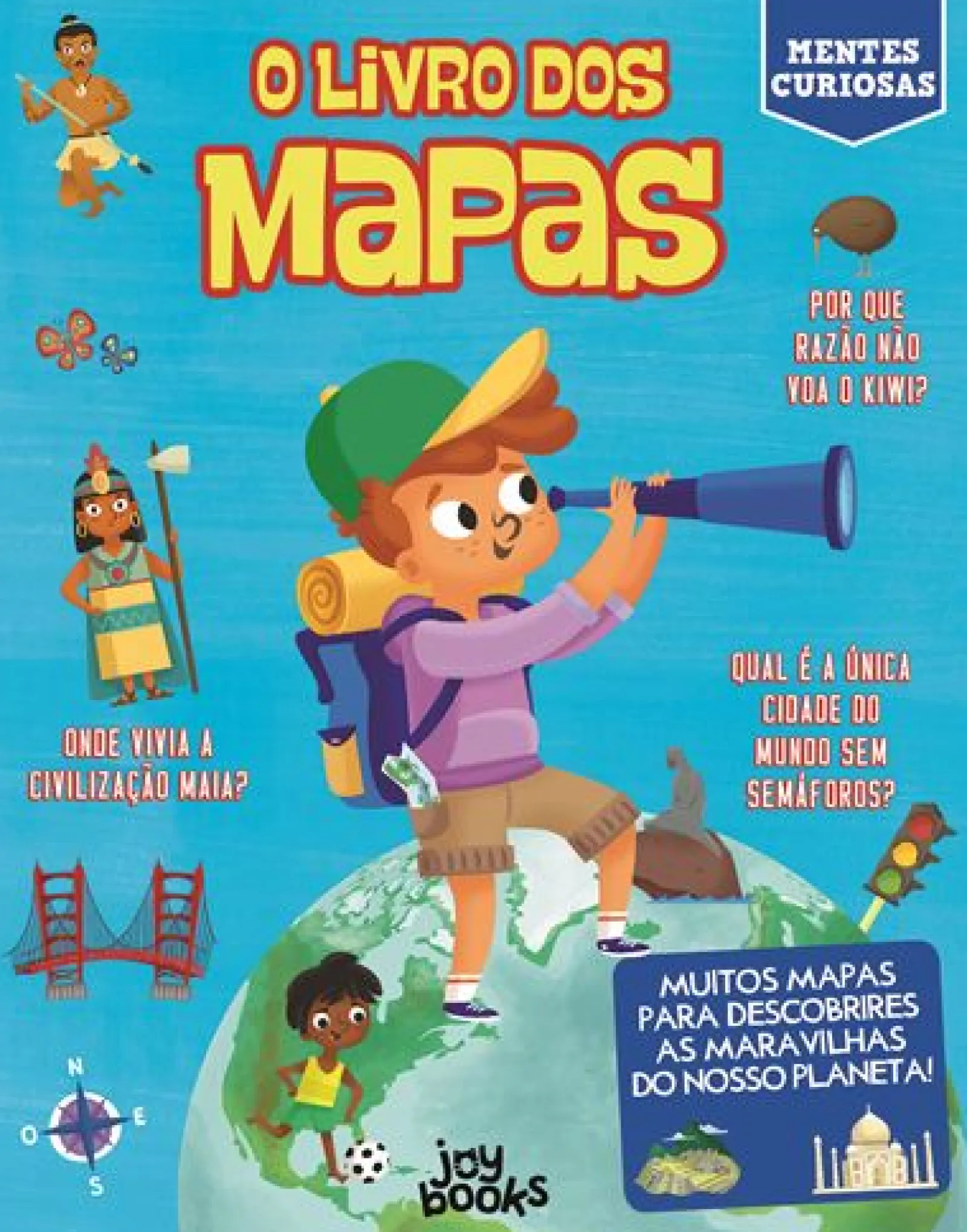 Joybooks O Livro dos Mapas de Silvia Lombardi