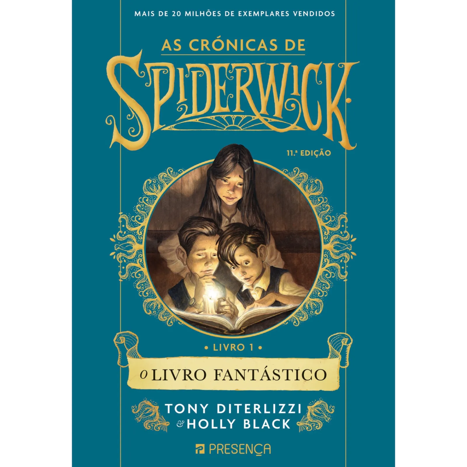 Presença O Livro Fantástico de Tony DiTerlizzi e Holly Black - As Crónicas de Spiderwick - Livro 1