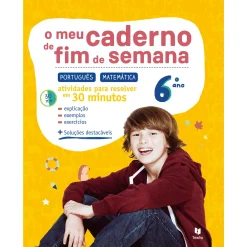 Hot Texto Editores O Meu Caderno de Fim de Semana - Português e Matemática 6.º Ano de Ana Roque