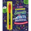 New Jacaranda O Meu Caderno Secreto da Tinta Invisivel de TINTA INVISIVEL