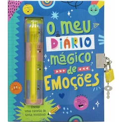 Porto Editora O Meu Diário Mágico de Emoções- Inclui uma Caneta de Tinta Invisível!