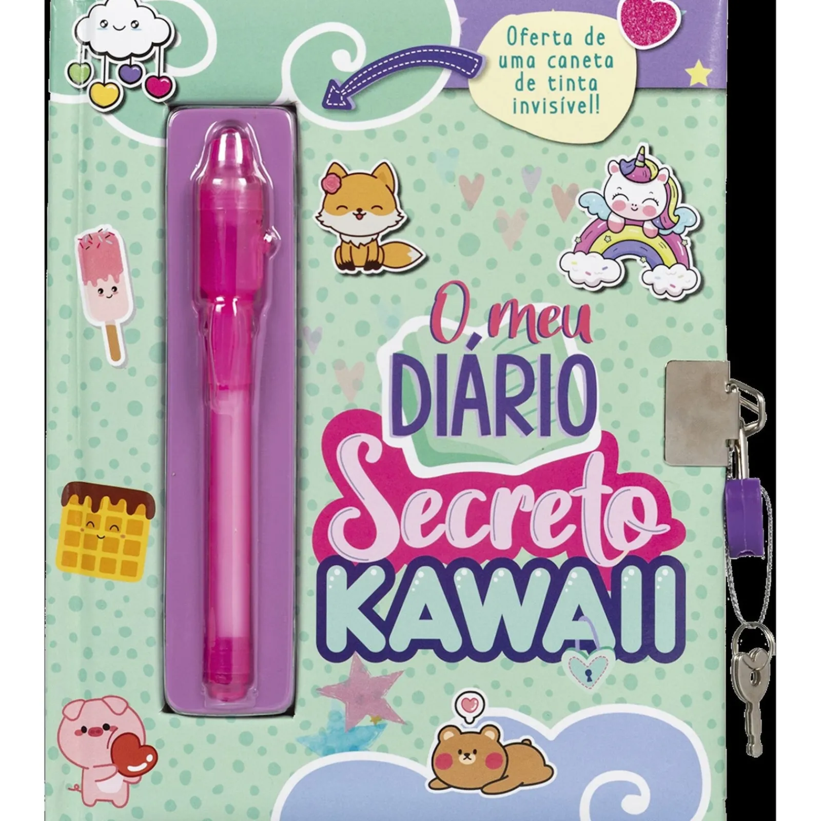 Porto Editora O Meu Diário Secreto - Kawaii