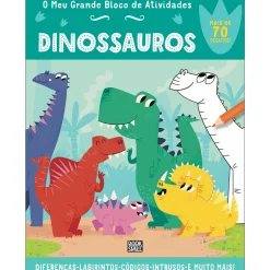 Sale Booksmile O Meu Grande Bloco de Atividades - Dinossauros de Toni Stemp